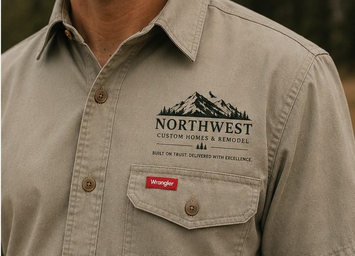 Northwest Custom Homes work shirt