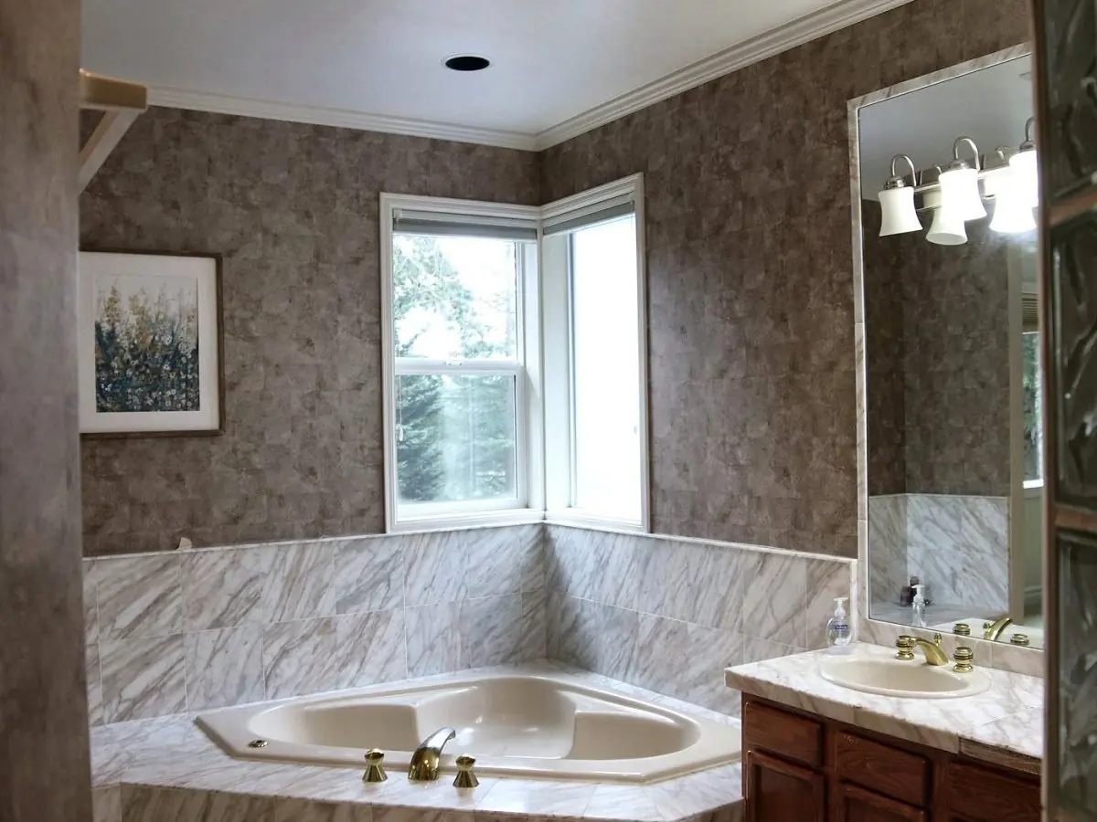 Primary bath, reborn — before