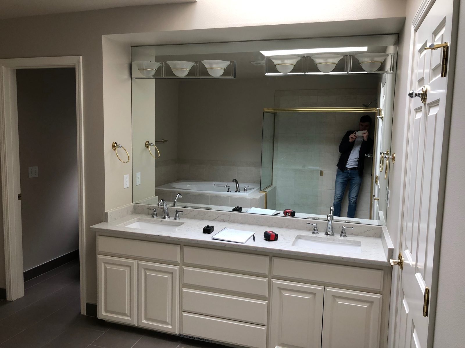 Before &mdash; Bathroom Suite - Primary and Two Baths