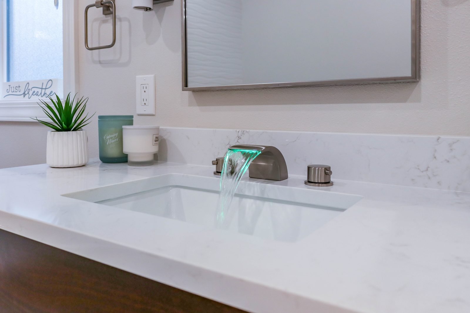Primary Bath - Marble and Glass &mdash; photo 21