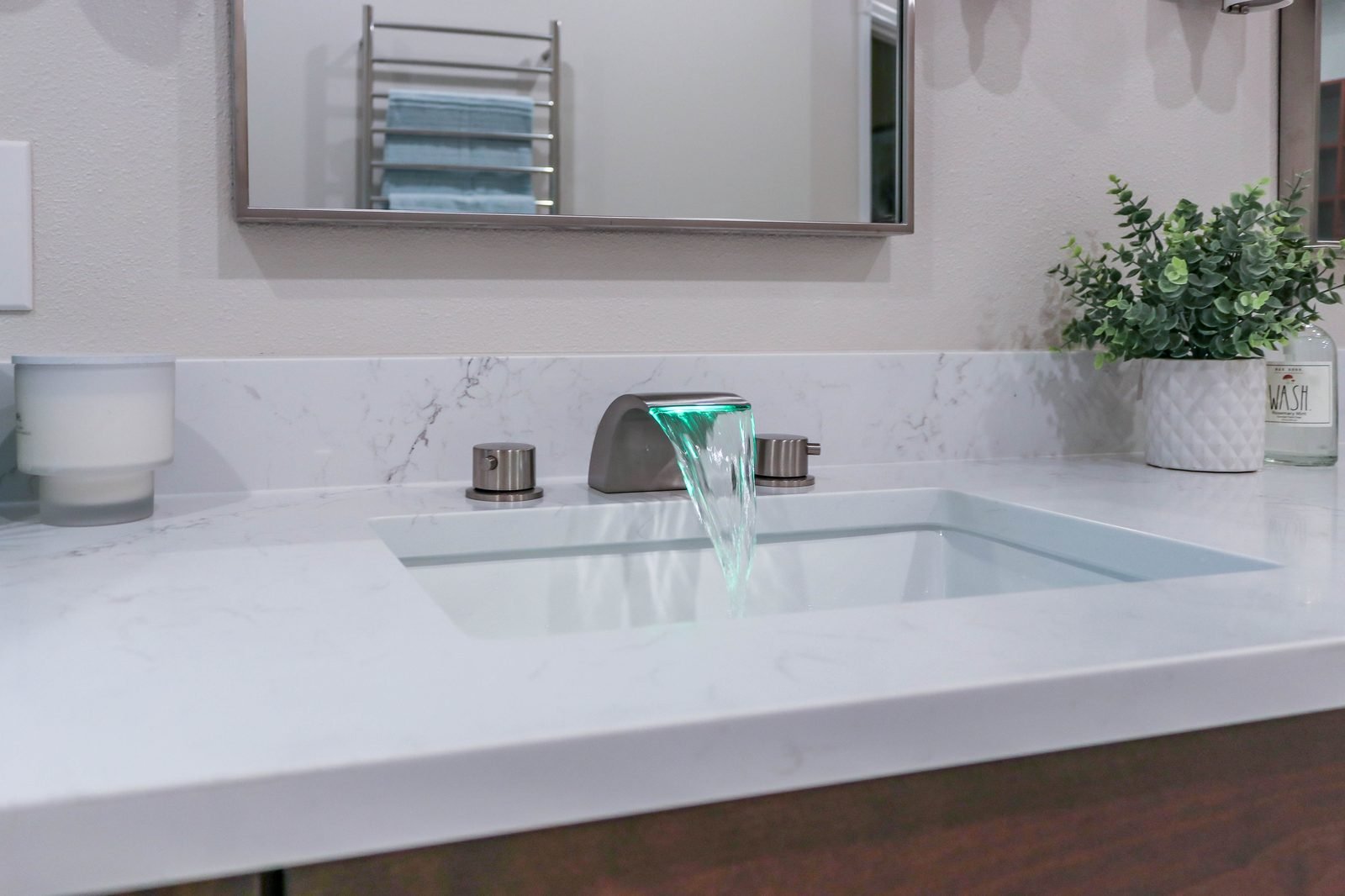 Primary Bath - Marble and Glass &mdash; photo 22