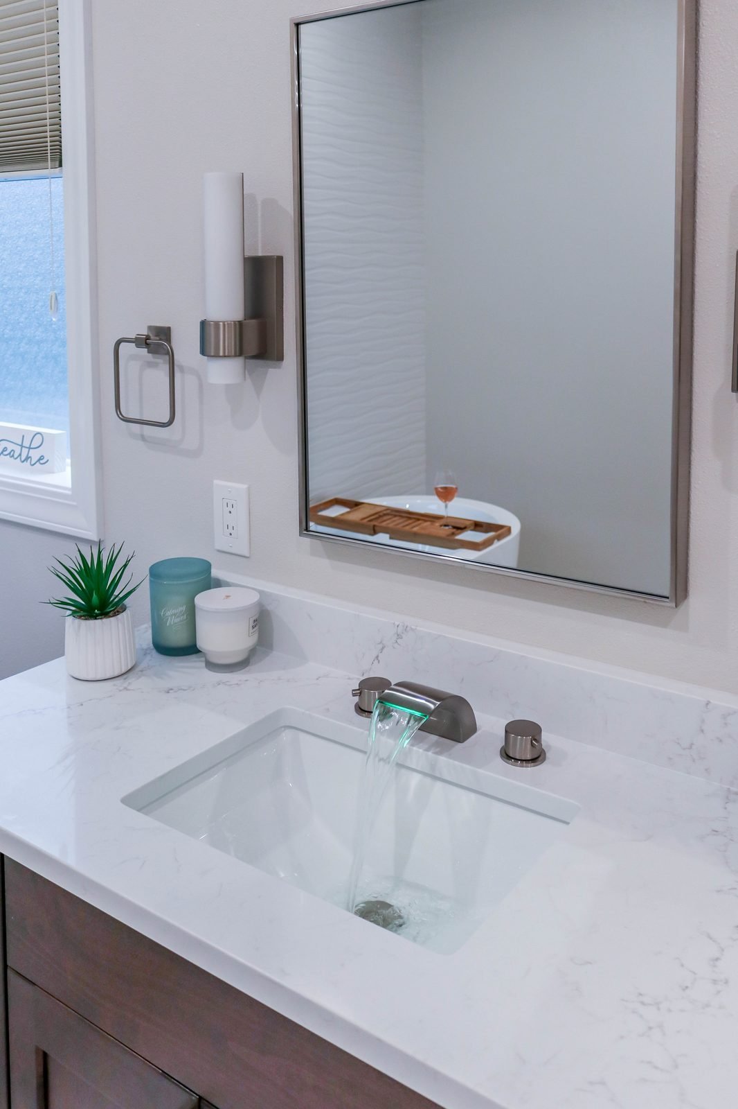 Primary Bath - Marble and Glass &mdash; photo 14