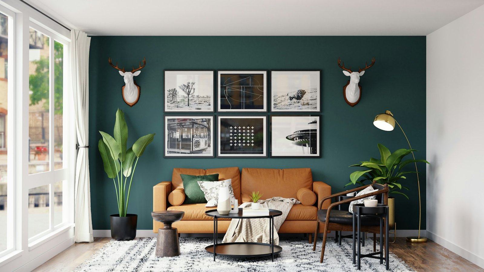 Modern living room interior