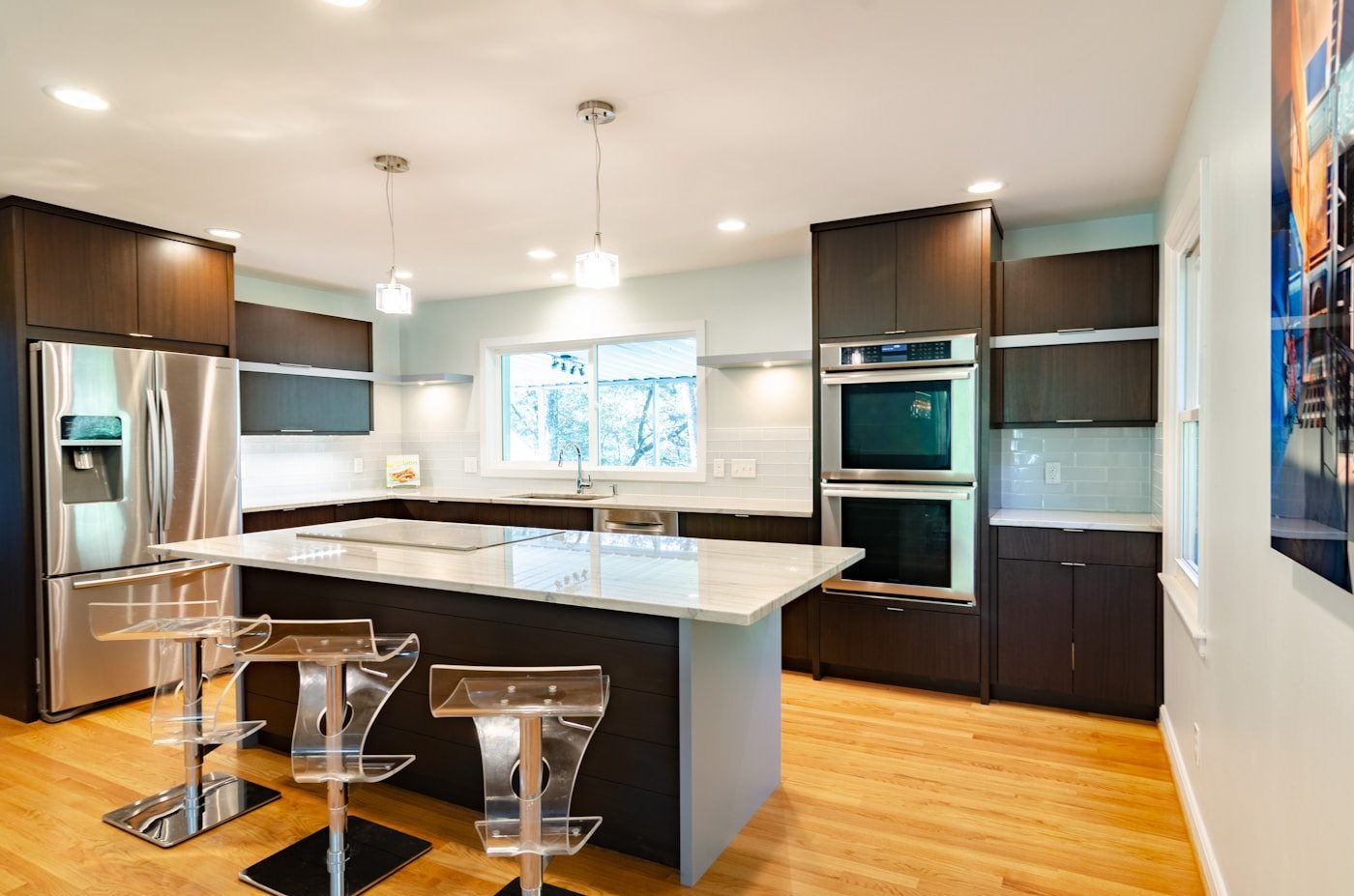 Kitchen design in Pacific Northwest home