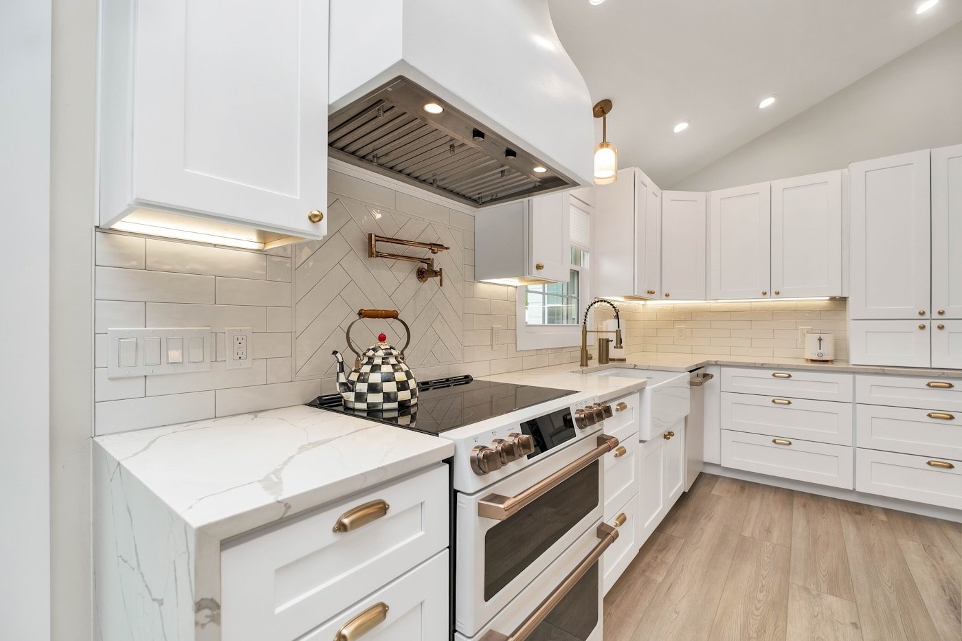 Stunning kitchen renovation with island