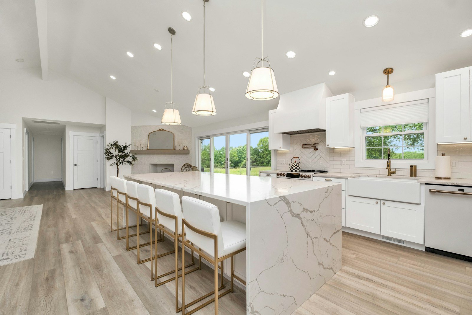 Kitchen renovation with modern finishes